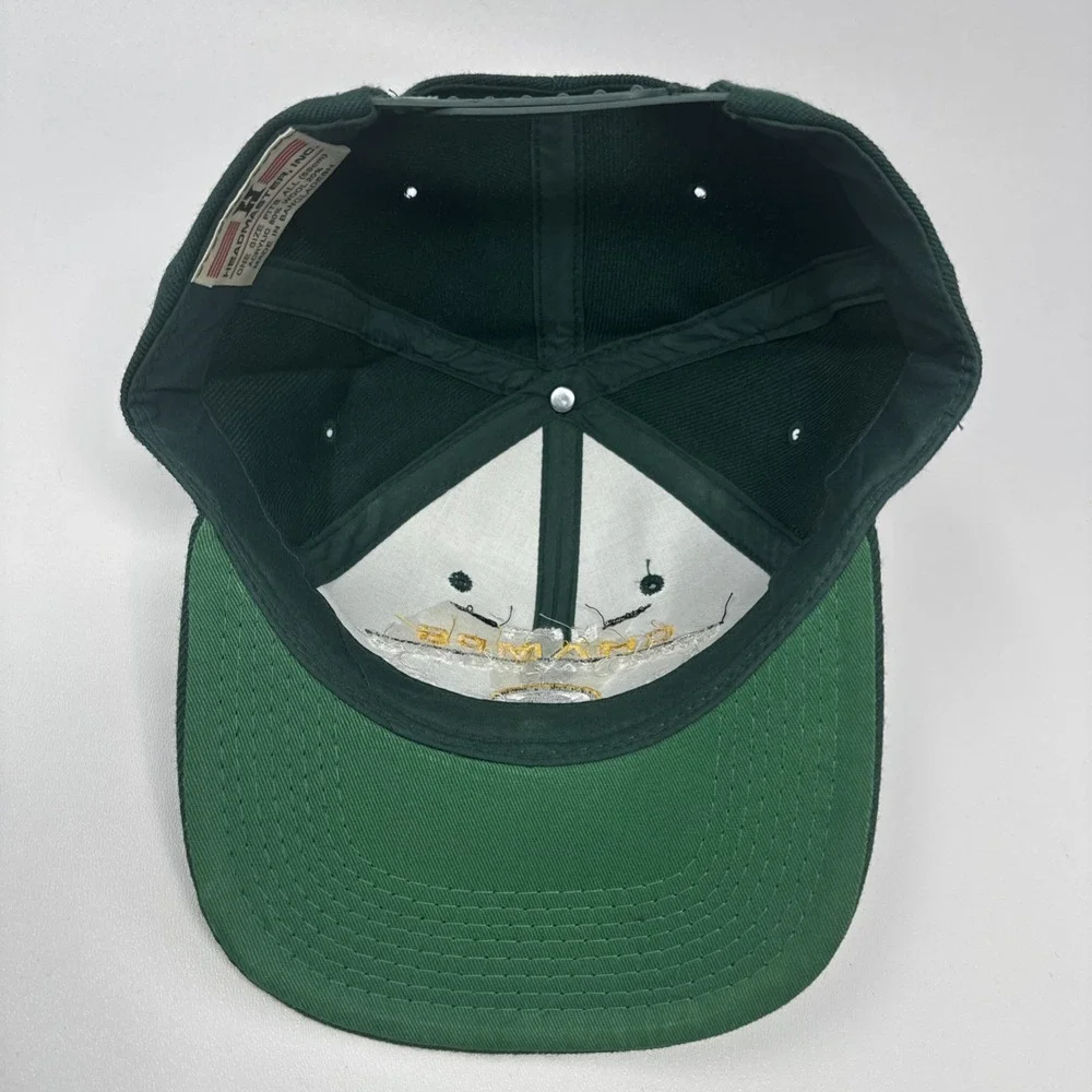 Vintage Green Bay Packers 1997 NFC‎ Champions Snapback Hat Cap Wool Blend